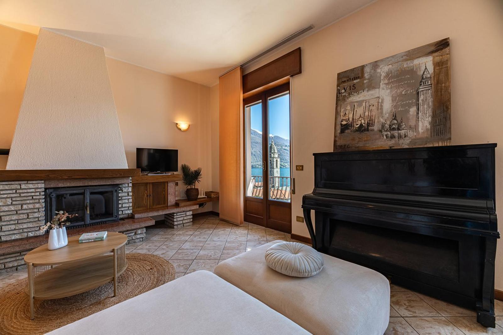 Appartamento Bellavista - Lake Como View - Near The Beach Cremia エクステリア 写真