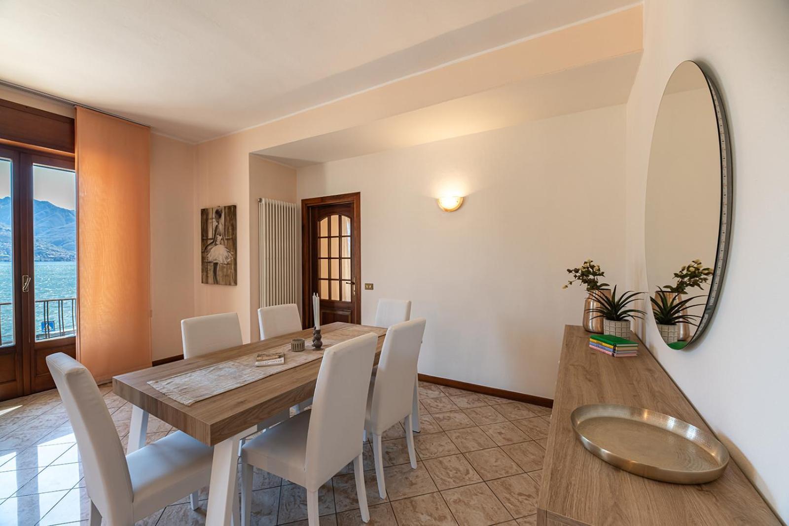 Appartamento Bellavista - Lake Como View - Near The Beach Cremia エクステリア 写真