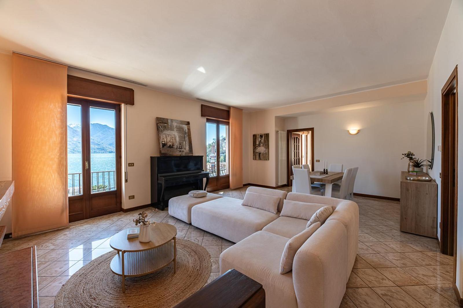 Appartamento Bellavista - Lake Como View - Near The Beach Cremia エクステリア 写真