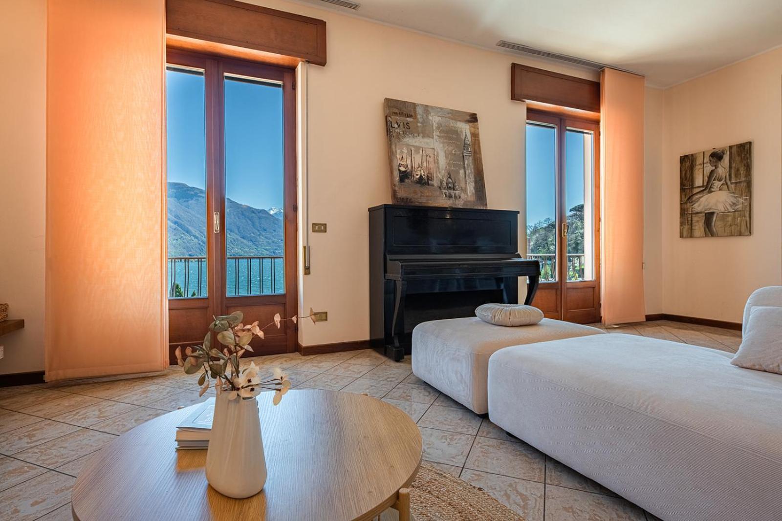 Appartamento Bellavista - Lake Como View - Near The Beach Cremia エクステリア 写真